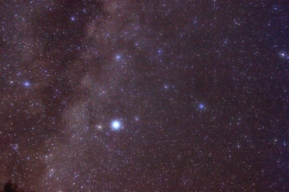 the brightest star in the constellation Aquila and the twelfth brightest star in the nighttime sky. Credit: starrynightphotos.com