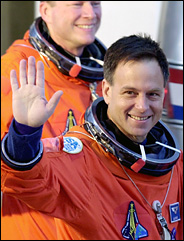 Astronaut Ilan Ramon departs for his flight aboard Columbia. Credit: Chris O’Meara/Associated Press