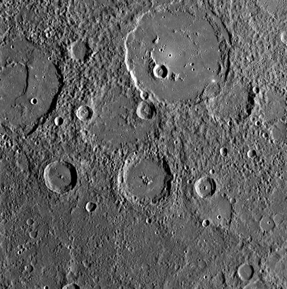 Mercury close up. Credit: NASA/Johns Hopkins University Applied Physics Laboratory/Carnegie Institution of Washington   