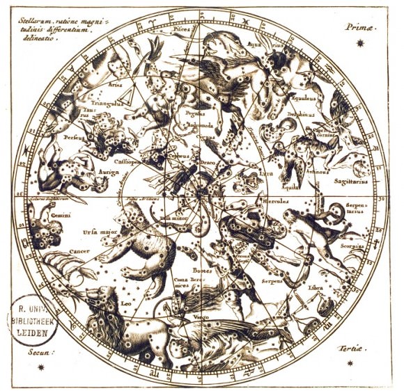 The Northern Constellations. Credit: Bodel Nijenhuis Collection/Leiden University Library