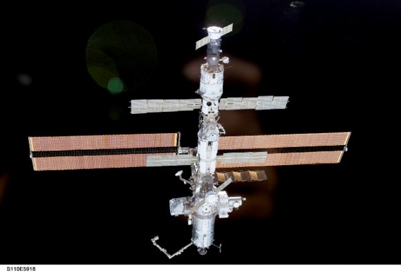 ISS in 2005.  Credit: NASA