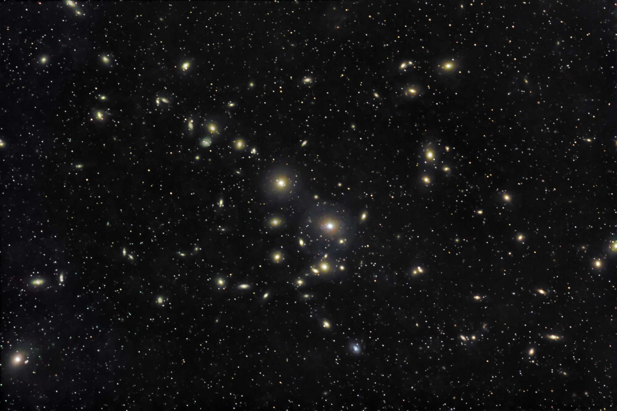 Ready Willing And Abell The Perseus Galaxy Cluster By Kent Wood