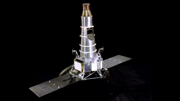 The Ranger 7 lander, which became the first US spacecraft to land on the Moon. Credit: NASA