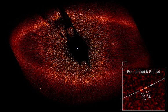 Hubbles view of the exoplanet Fomalhaut b (NASA/HST)