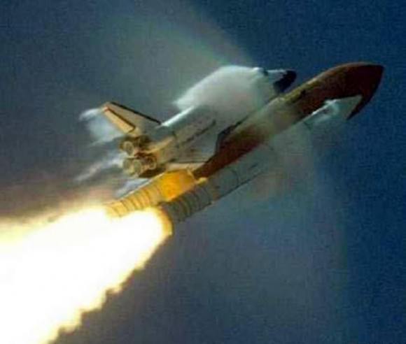 Space Shuttle sonic boom.