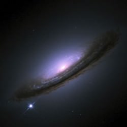 Supernova 1994D in the outskirts of the galaxy NGC 4526.