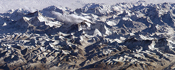 Mt. Everest mosaic.  Credit: OnOrbit.com