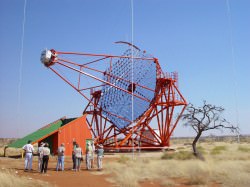 One of the H.E.S.S. telescopes in Namabia.  Credit: H.E.S.S.