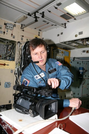 Space Adventures client Charles Simonyi, currently on board the ISS. Credit: Space Adventures