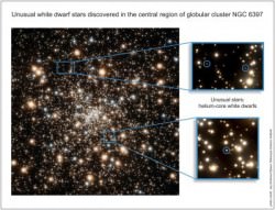 The Hubble observations show 18 previously undiscovered helium-core white dwarfs (Jay Anderson / Space Telescope Science Institute)