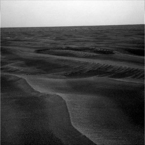 The view from Opportunity on sol 1912.  Credit: NASA/JPL