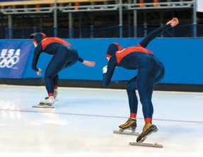 Hubble technology helps Olympic skaters. Credit: NASA
