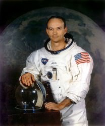 Collins' official astronaut photo. Credit: NASA