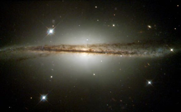 The Spiral Galaxy ESO 510-13 is warped similar to our own. Credit: NASA/Hubble Heritage Team (STScI / AURA), C. Conselice (U. Wisconsin / STScI/ NASA