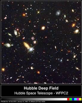 Hubble Deep Field. Credit: NASA