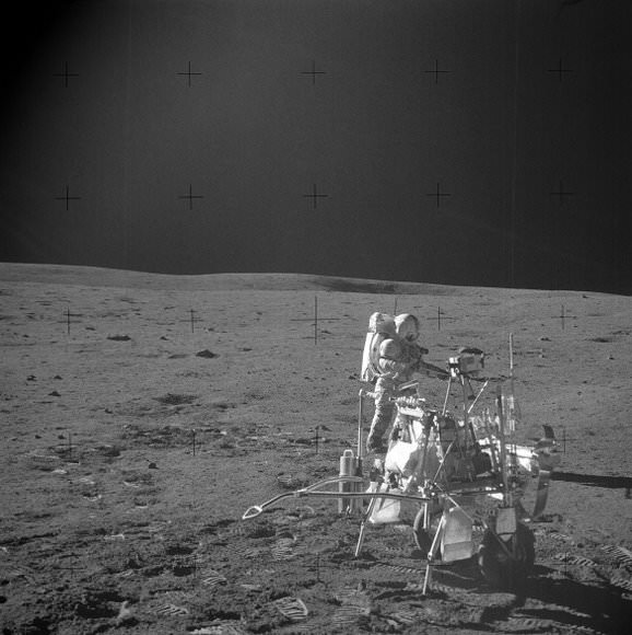 The MET cart from Apollo 14. Credit: NASA