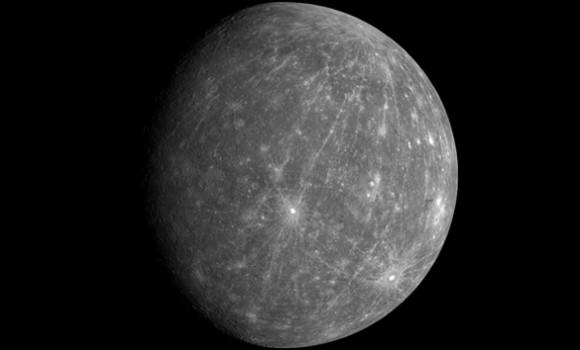 Mercury, as imaged by the MESSENGER spacecraft, revealing parts of the never seen by human eyes. Image Credit: NASA/Johns Hopkins University Applied Physics Laboratory/Carnegie Institution of Washington