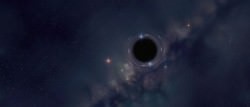 Artist's rendering of a black hole. Image Credit: NASA