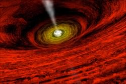A black hole. Image credit: NASA