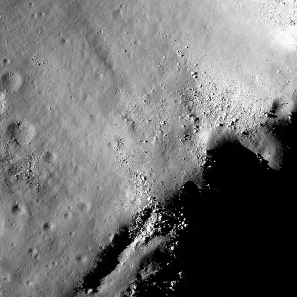 Tsiolkovskiy Crater from LROC. Click for larger "Zoomifiable" version. Credit: NASA/GSFC/Arizona State University