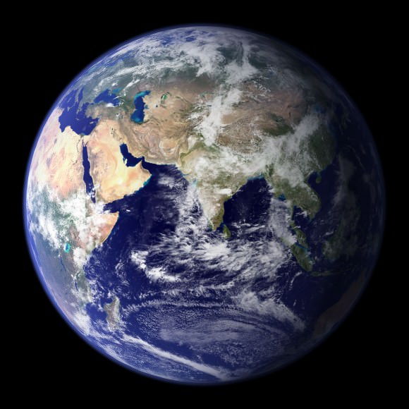 Blue marble Earth. Image credit: NASA