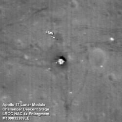 LRO Takes Closer Look at Apollo 17 Landing Site - Universe Today