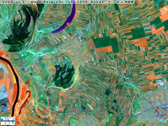 A Landsat image that could be artwork.  