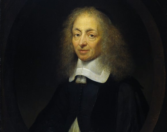 Portrait of Constantijn Huygens (1596-1687) by Caspar Netscher (). Credit: 