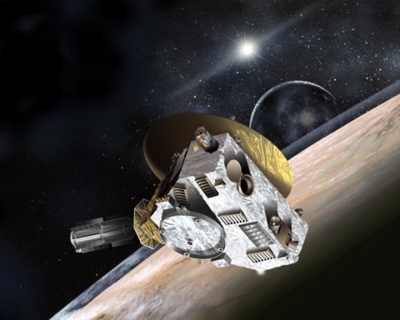 Artist concept of the New Horizons spacecraft. Credit: NASA