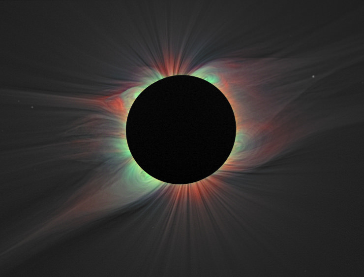 sun corona in day light images explained