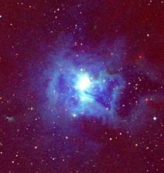 Massive Young Stellar Object HD200775 within the reflection nebula NGC7023.