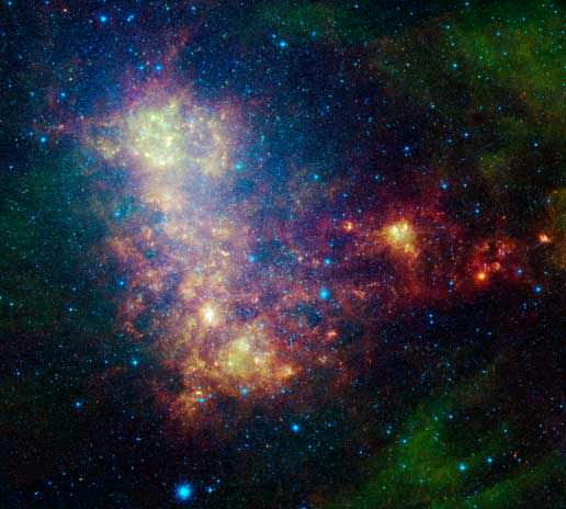 Spitzer Image of the Small Magellanic Cloud