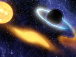 Black Hole Grabs Starry Snack