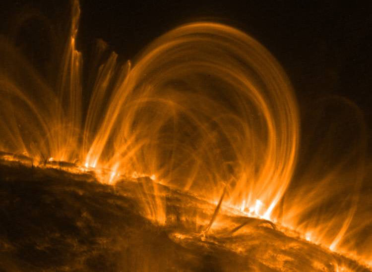 Coronal loops in the Sun's atmosphere
