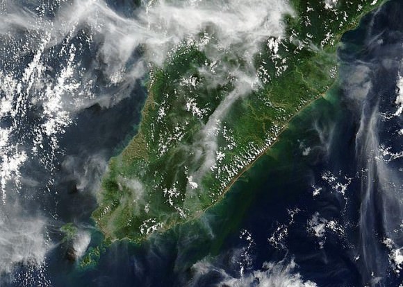 Tsunami damage along Sumatra northern coasts, Indonesia