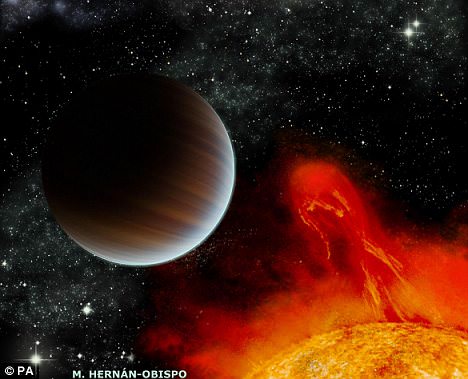 Astronomers detect possible radio emission from exoplanet Young-exoplanet