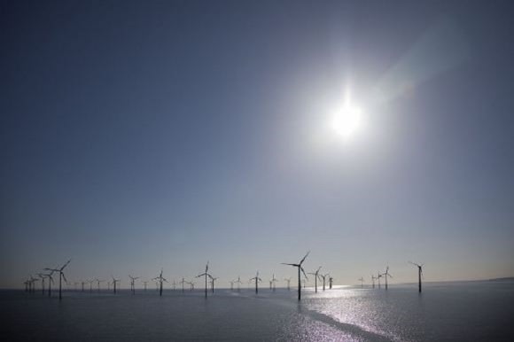 In Denmark, wind power accounts for 28% of electrical production and is cheaper than coal power. Credit: denmark.dk