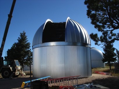 The 60-inch telescope on Mount Lemmon is one of three telescopes used in the Catalina Sky Survey.