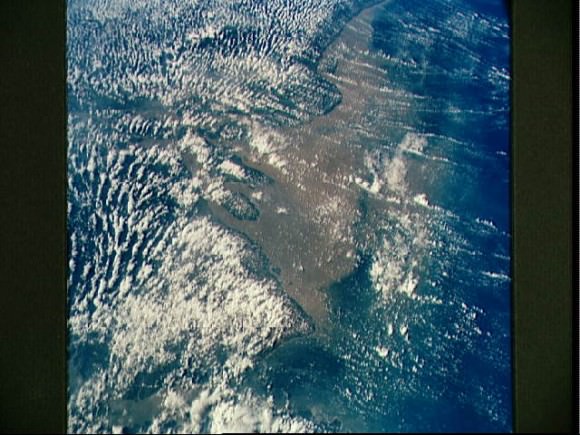 Mouth of the Amazon River as seen from STS-58