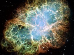 The Crab Nebula. Image credit: Hubble