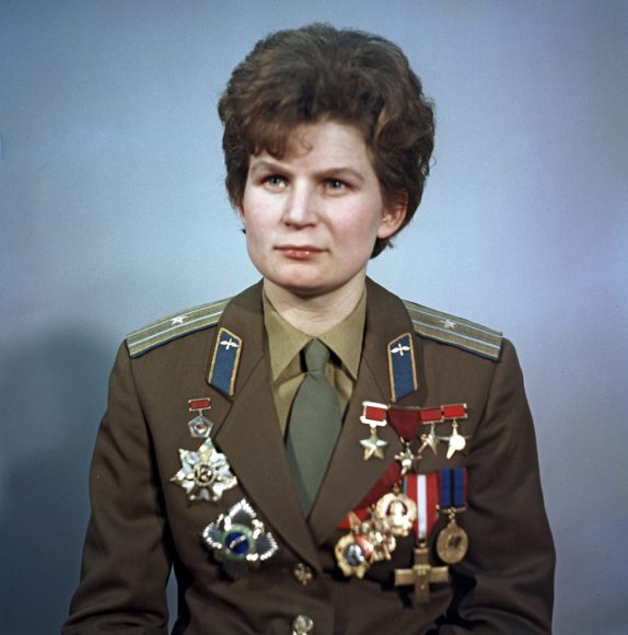 Valentina Tereshkova, pilot-cosmonaut, first female cosmonaut, Hero of the USSR. Pictured as a Major of the Soviet Air Forces. Credit: RIA Novosti/Alexander Mokletsov