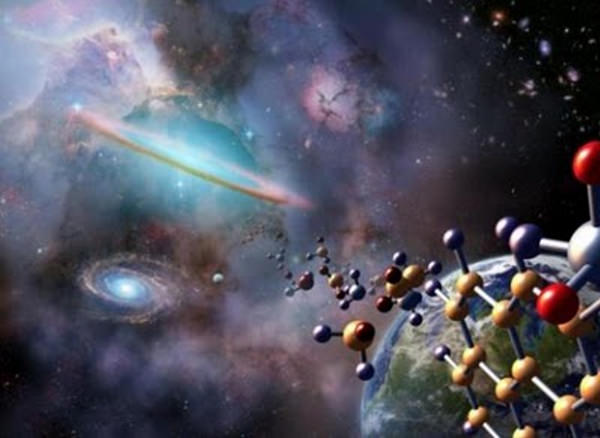 Panspermia is the idea that life could've appeared on one world and spread to others. Credit: NASA/Jenny Mottor.