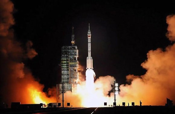 Launch of Shenzhou 7. Credit: PR China