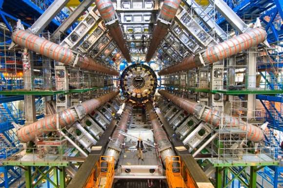 The Large Hadron Collider - destined to deliver fabulous science data, but uncertain if these will include an evidence basis for quantum gravity theories. Credit: CERN.