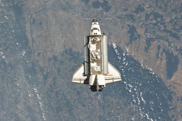Photograph International Space Station & Shuttle Endeavour STS-134 Mission 11x14 