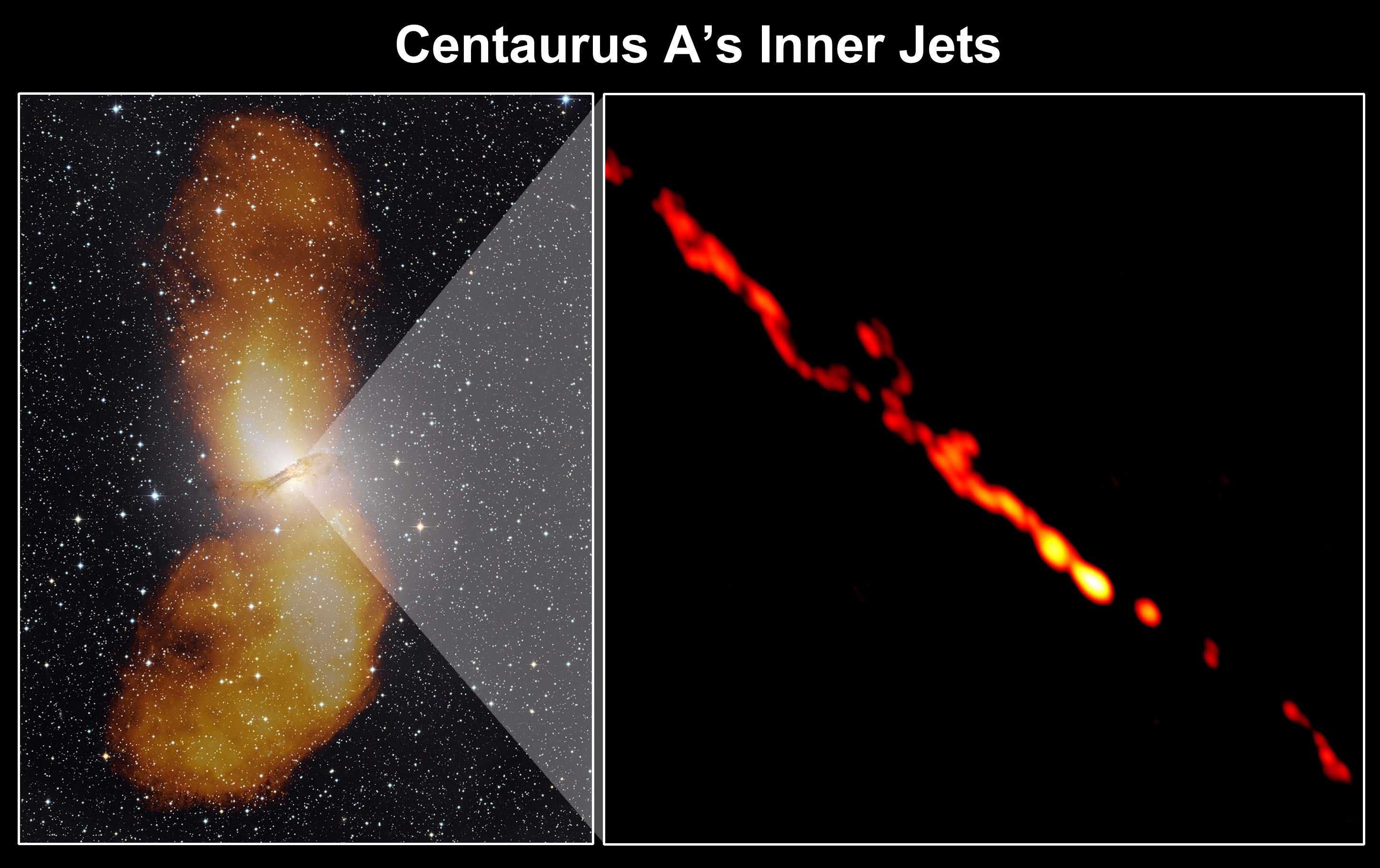 Best-Ever Radio Image of Black Hole Jets - Universe Today