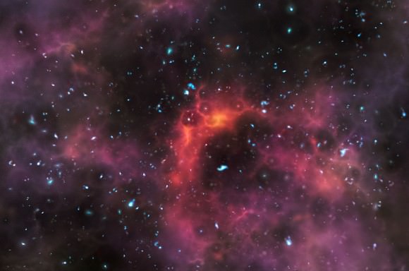 Scientists have used ESO’s Very Large Telescope to probe the early Universe at several different times as it was becoming transparent to ultraviolet light. This brief but dramatic phase in cosmic history — known as reionisation — occurred around 13 billion years ago. By carefully studying some of the most distant galaxies ever detected, the team has been able to establish a timeline for reionisation for the first time. They have also demonstrated that this phase must have happened quicker than astronomers previously thought.