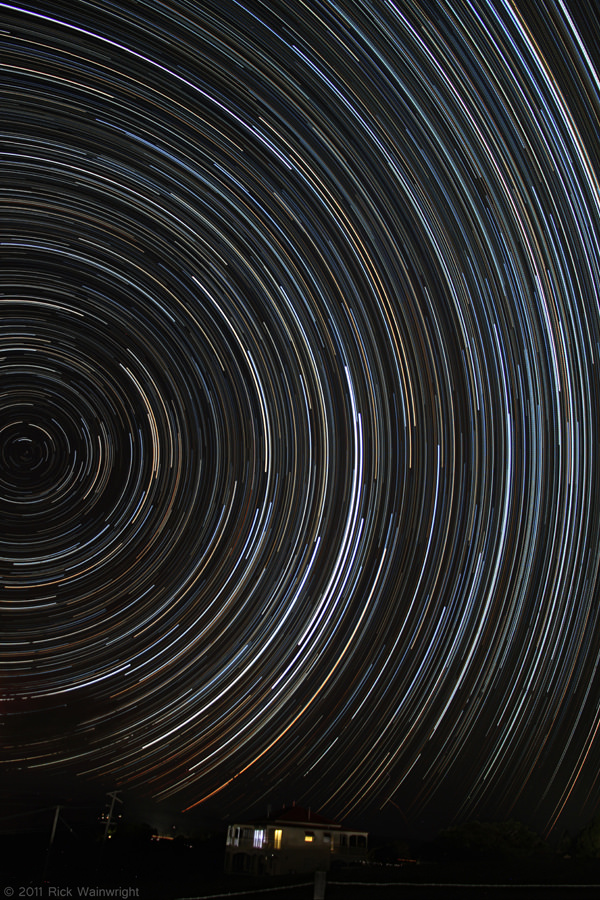 Astrophoto: Hinterlands Startrail by Rick Wainwright