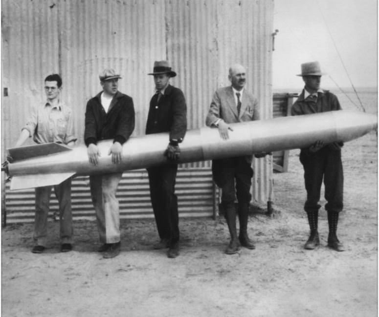 Inspiration and an Old Picture Full of Awesome: Robert Goddard and His  Rocket - Universe Today