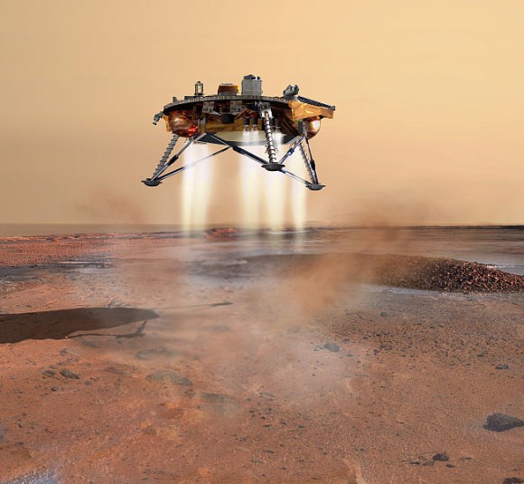 The Mars Phoenix Lander thundered off of Cape Canaveral Air Force Station's Space Launch Complex 17 in the summer of 2007. About nine months later - it landed on the surface of Mars. Image Credit: NASA/JPL